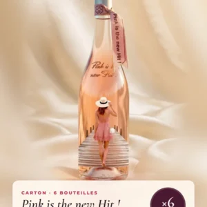 Pink is the new Hit ! 2025, carton de 6 bouteilles de 75 cl