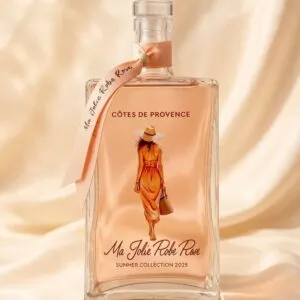 Bouteille de vin rosé Ma Jolie Robe Rose 2025 – 75 cl